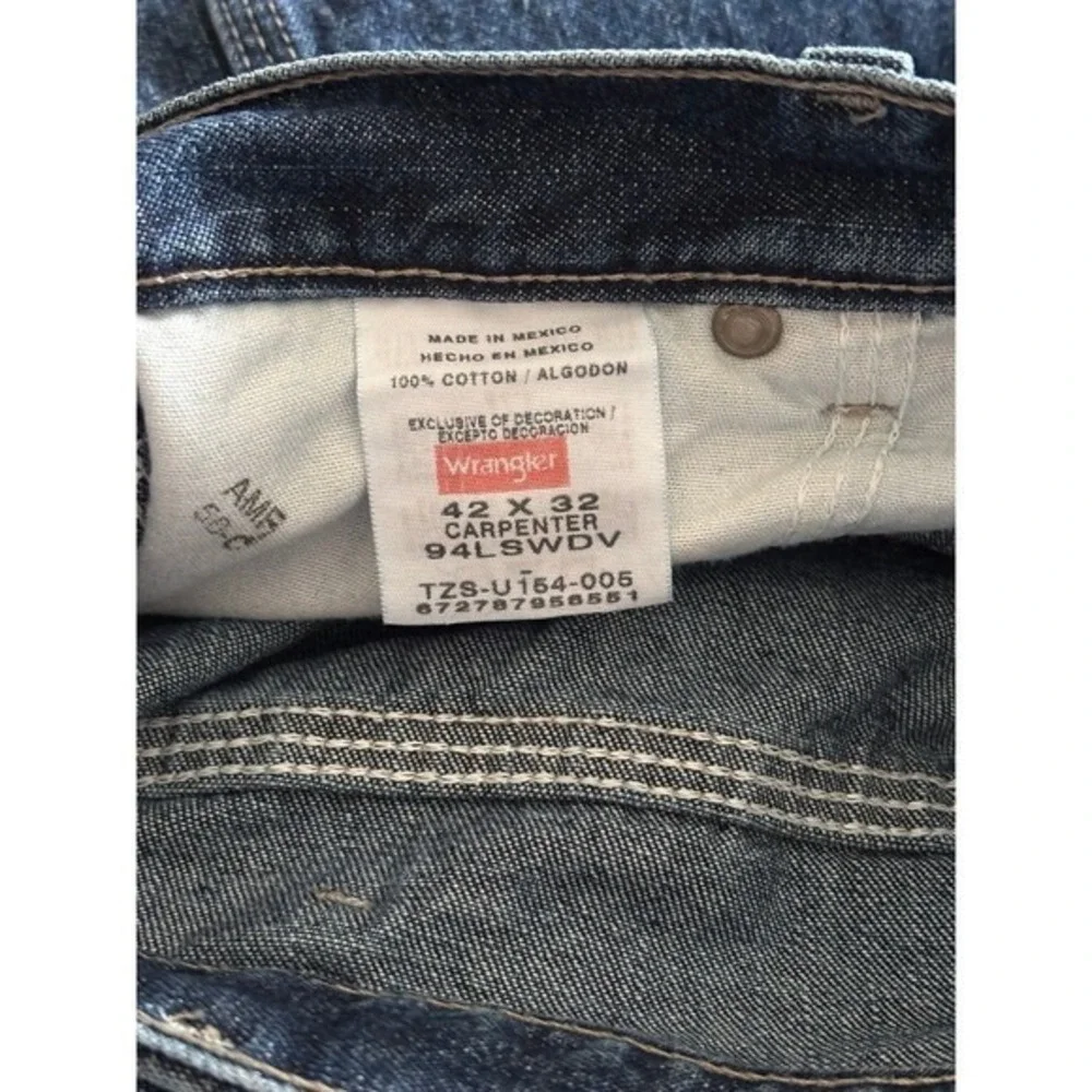 Wrangler Carpenter‎ Men's Jeans 42X32
